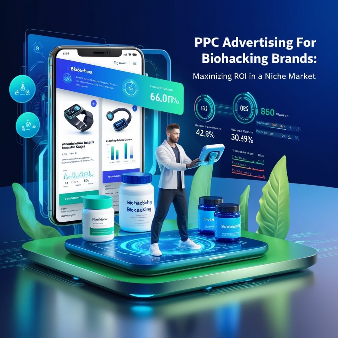 PPC Advertising for Biohacking Brands: Maximizing ROI in a Niche Market