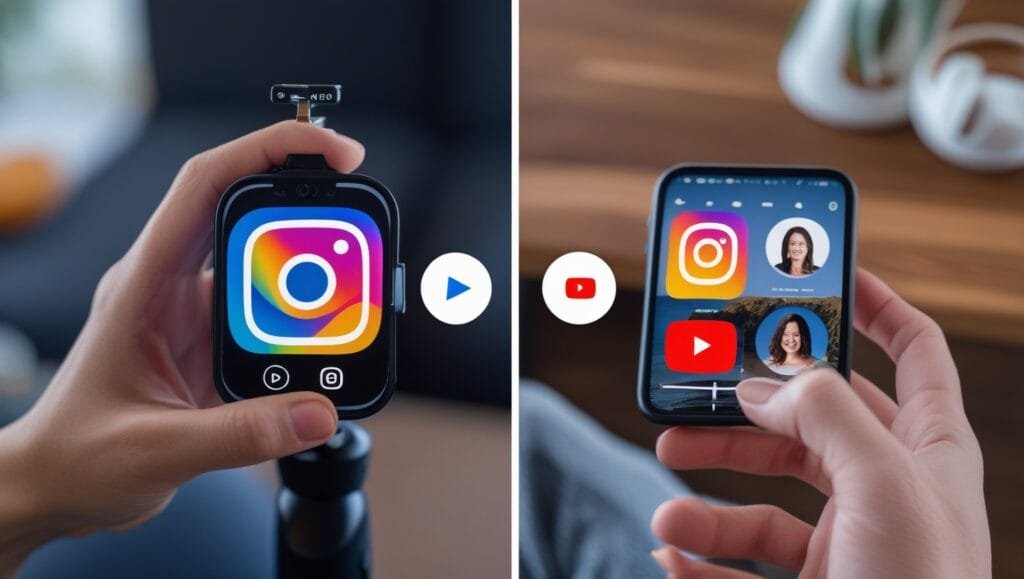 Instagram Reels and YouTube Shorts